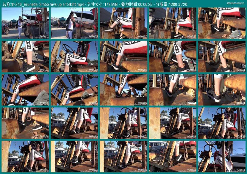 th-346_Brunette bimbo revs up a forklift